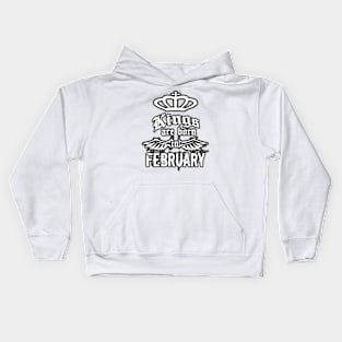 February kings Kids Hoodie